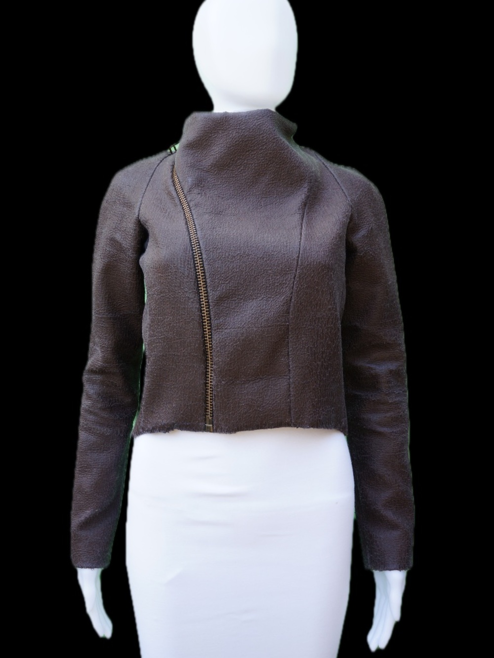 Veda Leather Biker Jacket